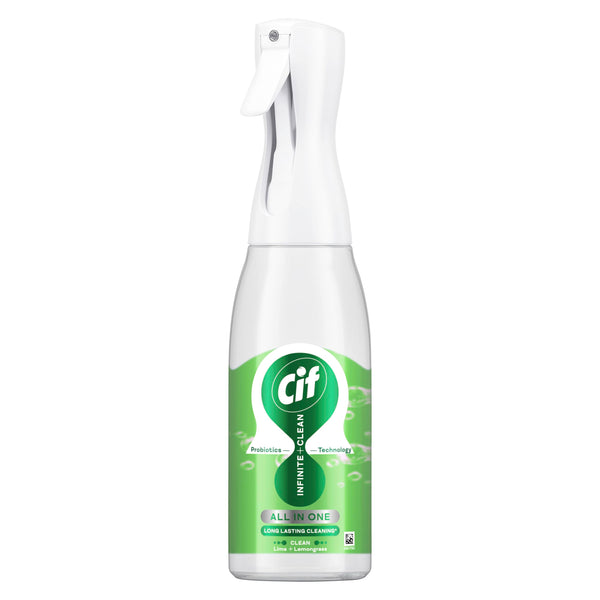 Cif Infinite Clean All in One Cleaner Spray Lime & Lemongrass 280ml