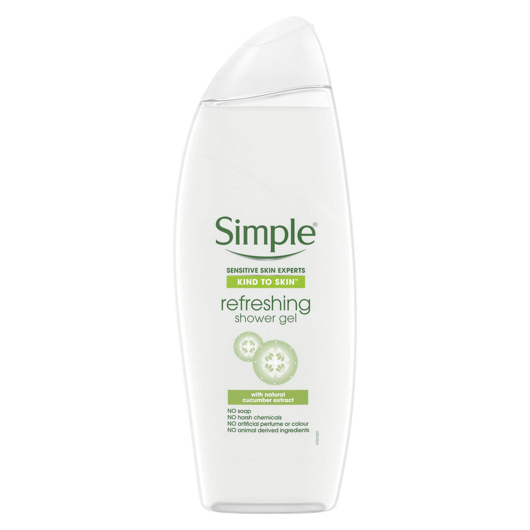 Simple Kind to Skin Shower Gel Refreshing 500 ml