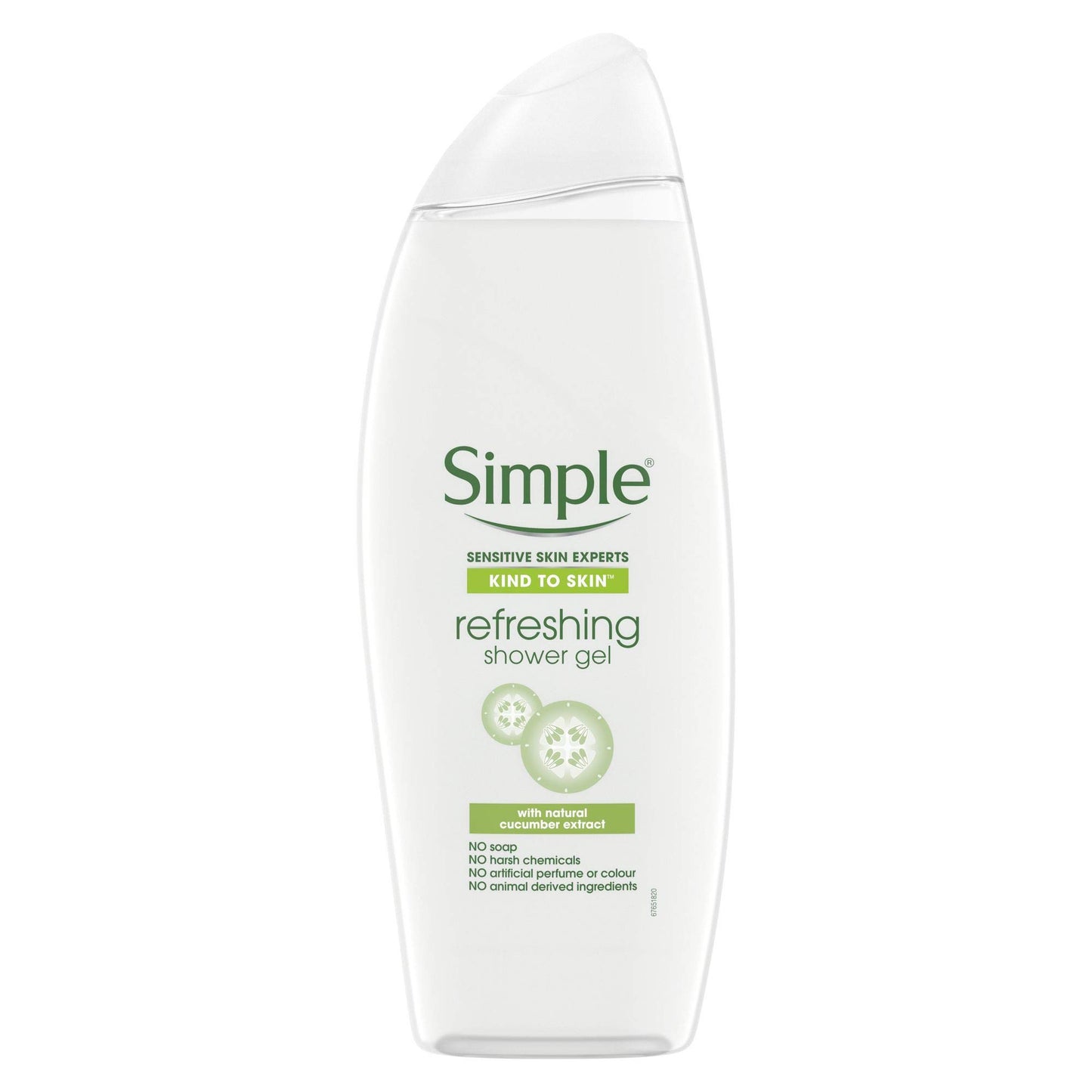 Simple Kind to Skin Shower Gel Refreshing 500 ml