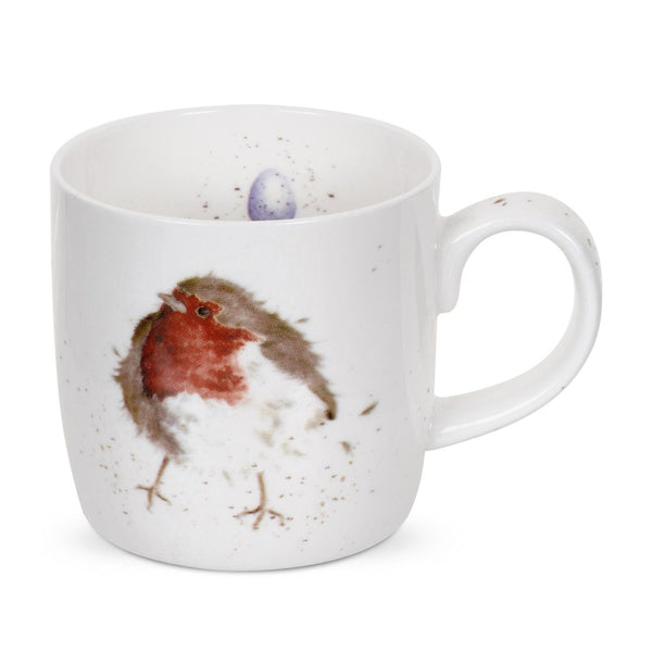 Portmeirion Royal Worcester 'Garden Friend' robin mug