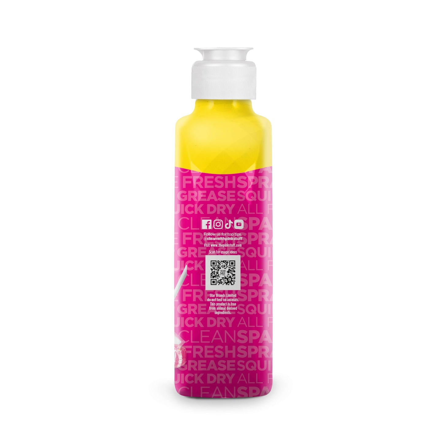 The Pink Stuff Miracle Floor Cleaner Spray - Squirt & Mop Formula for Sparkling Clean Floors - Fast Drying, Streak-Free Finish, Fresh Fragrance, Vegan Friendly, Cruelty Free - 500ml