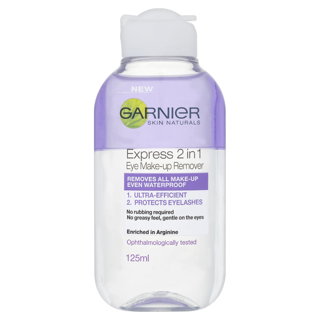 Garnier Skin Active 2 in1 Eye Make Up Remover 125ml