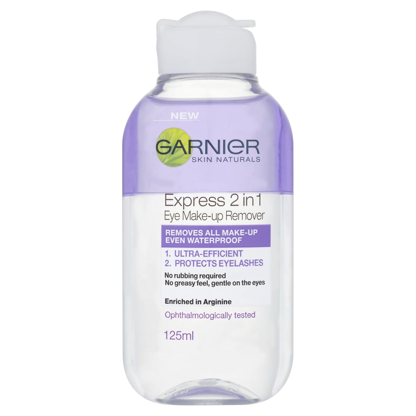 Garnier Skin Active 2 in1 Eye Make Up Remover, Suitable For Waterproof Make