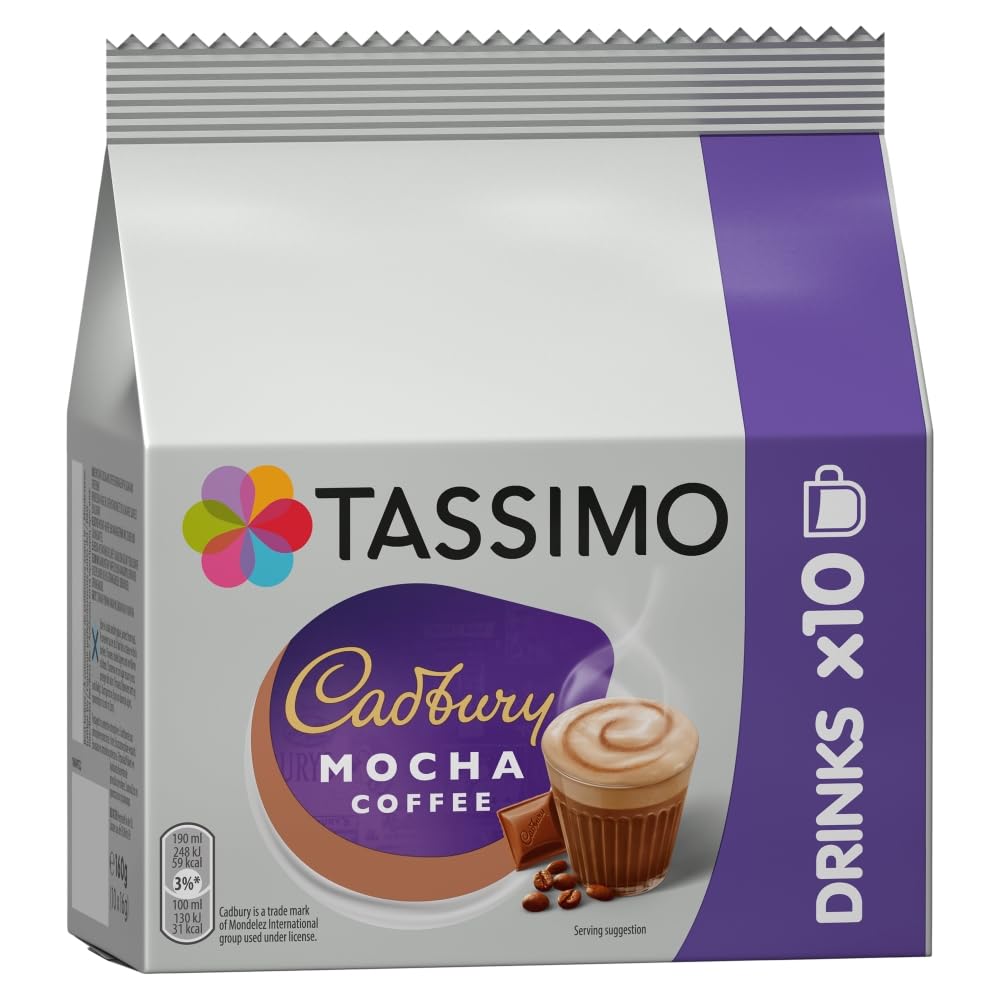 Tassimo Cadbury Mocha 10 Pods 160g