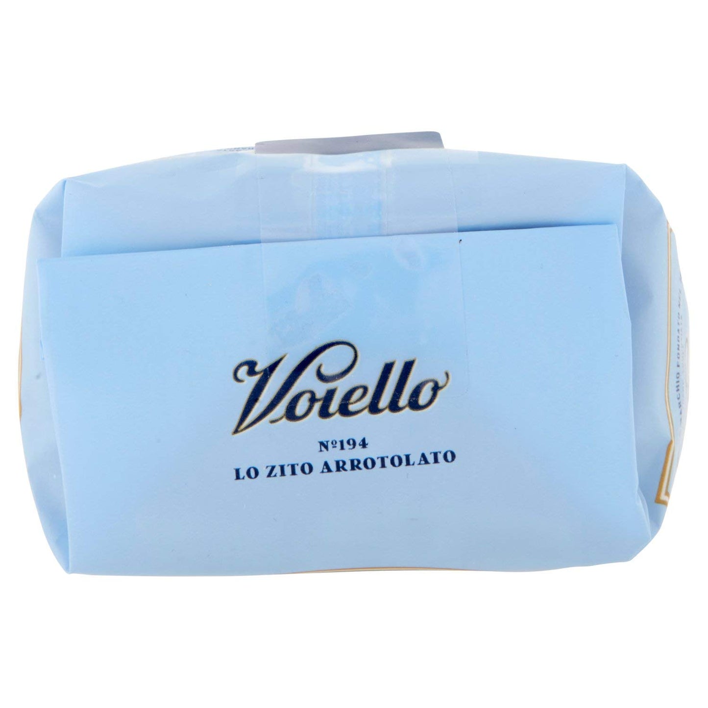 Voiello No. 194 Rolled Ziti Paste, 100% Italian Aureo Grain Paste, Bronze, Ruvida and Tenace Short Grain Paste 500 g