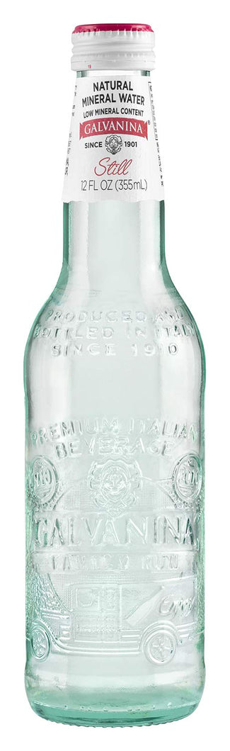 Galvanina - Natural Spring Mineral Still Water (Pack of 12 Bottles) 355ml