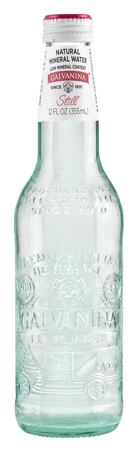 Galvanina - Natural Spring Mineral Still Water (Pack of 12 Bottles) 355ml
