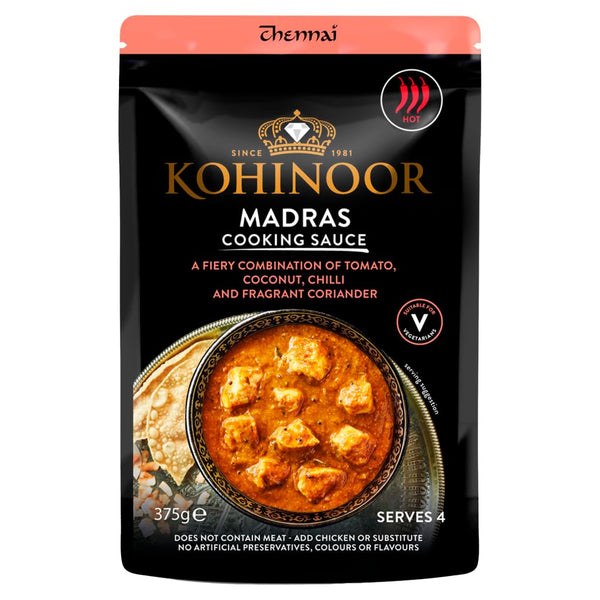 Kohinoor Madras Cooking Sauce 375g