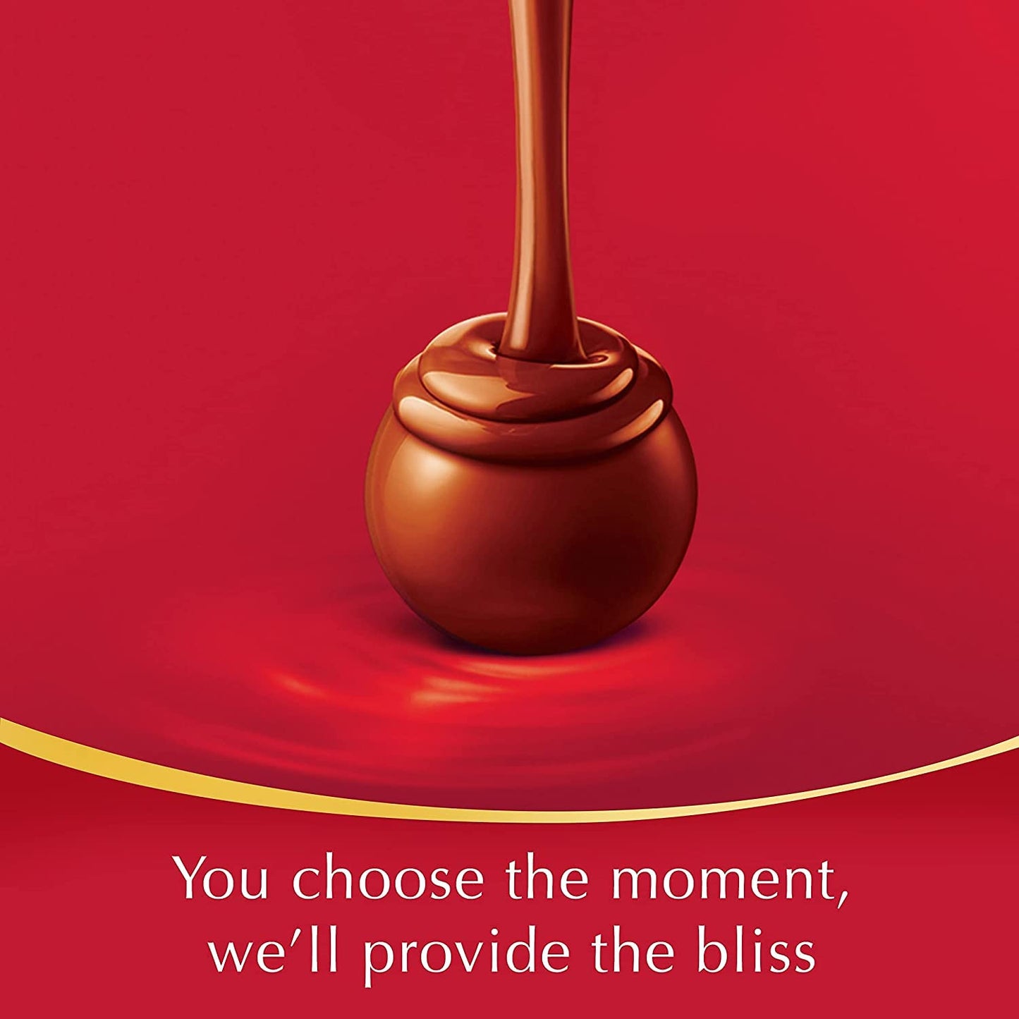 Lindt Lindor Assorted Chocolate Truffles Tin 450g - Perfect for Sharing - Chocolate Balls with a Smooth Melting Filling, Red