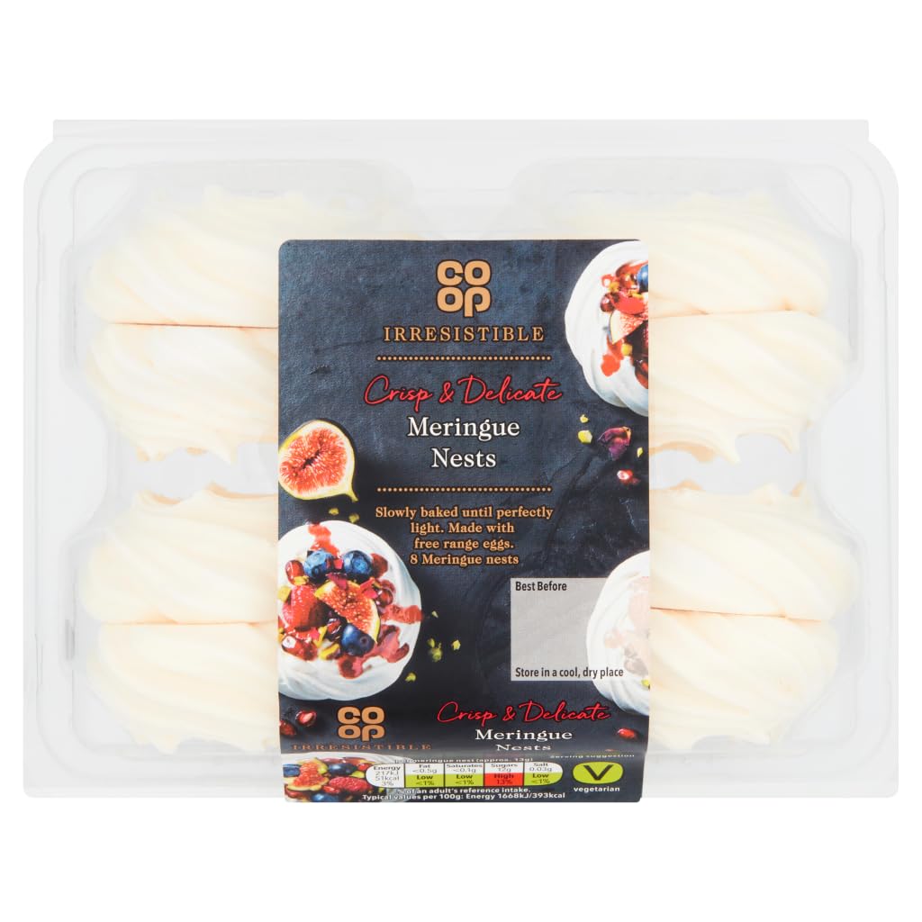 Co-op Irresistible 8 Meringue Nests