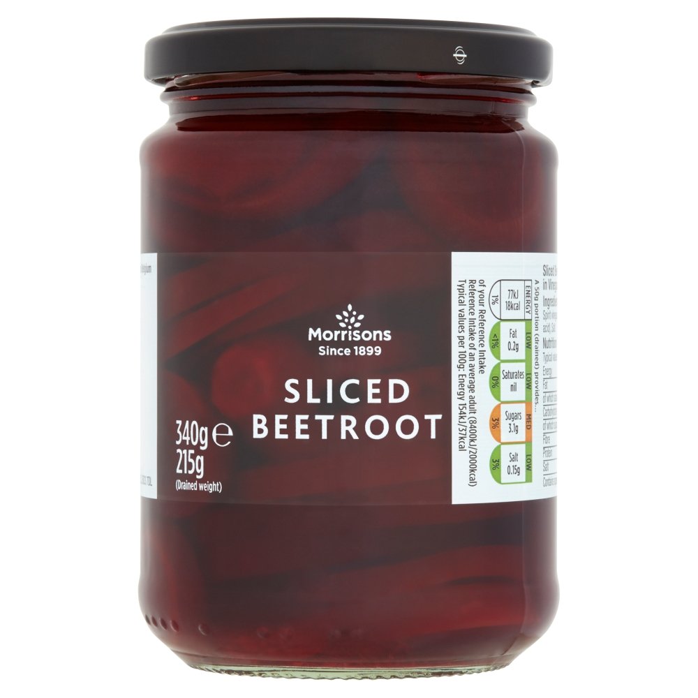 Morrisons Sliced Beetroot, 340g