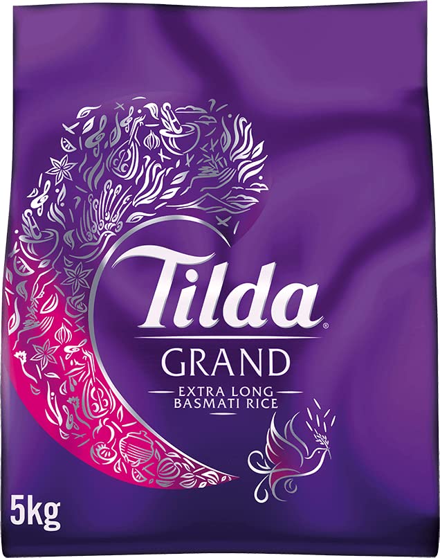 Tilda Grand Extra Long Basmati Rice 5kg