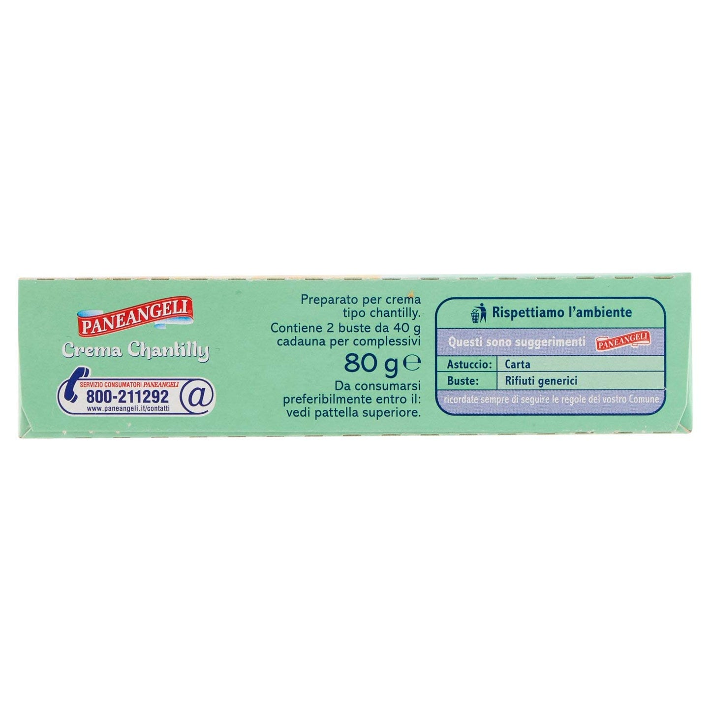 Paneangeli Crema Chantilly Creme Chantilly Cream Mix Cake 2 x 40 g