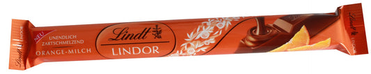 Lindt Lindor Orange Milk Treat Bar 38 g (3 Bars)