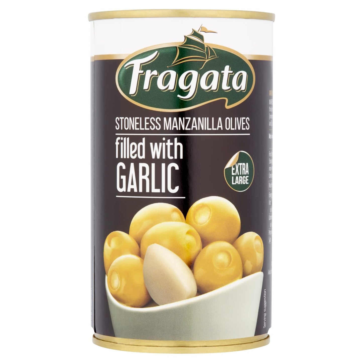 Fragata Olives Stuffed with Garlic 350g