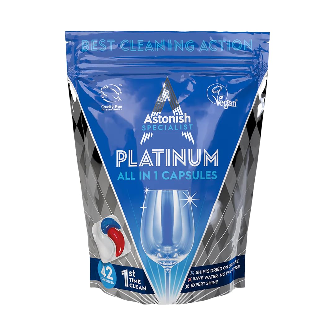 Astonish Platinum Dishwasher 42 Tablets
