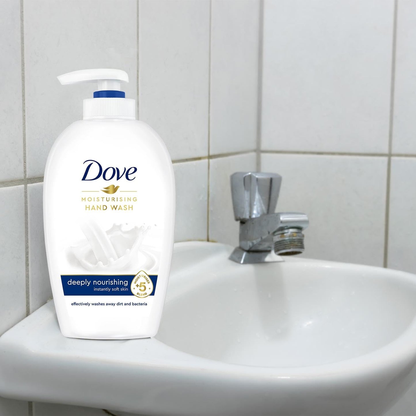 Dove - Nourishing Hand Wash Lotion Soap Dispenser - 250 mL