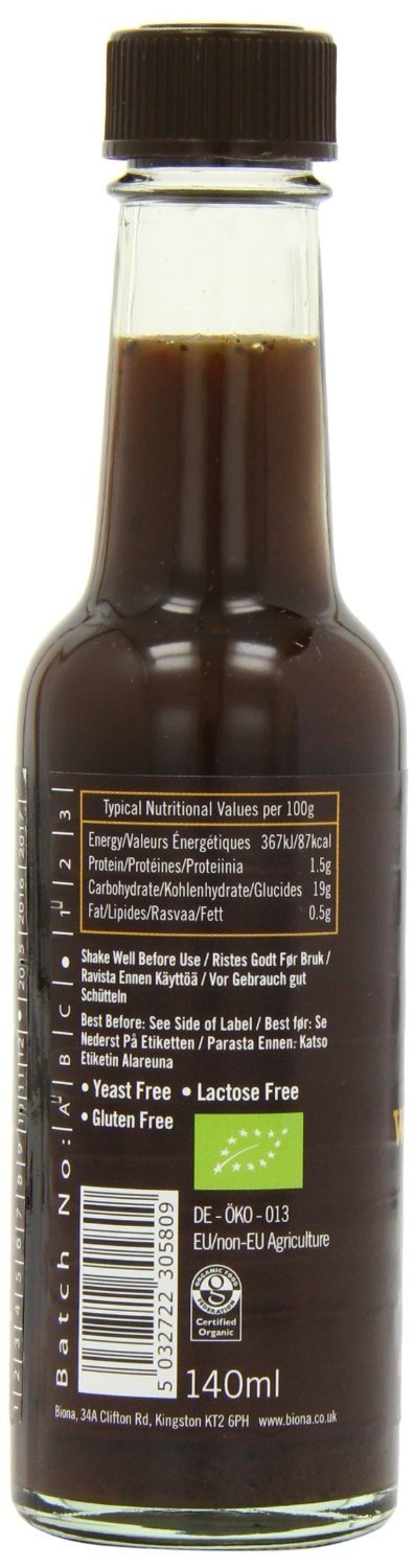 Biona Organic Worcester Sauce 140ml