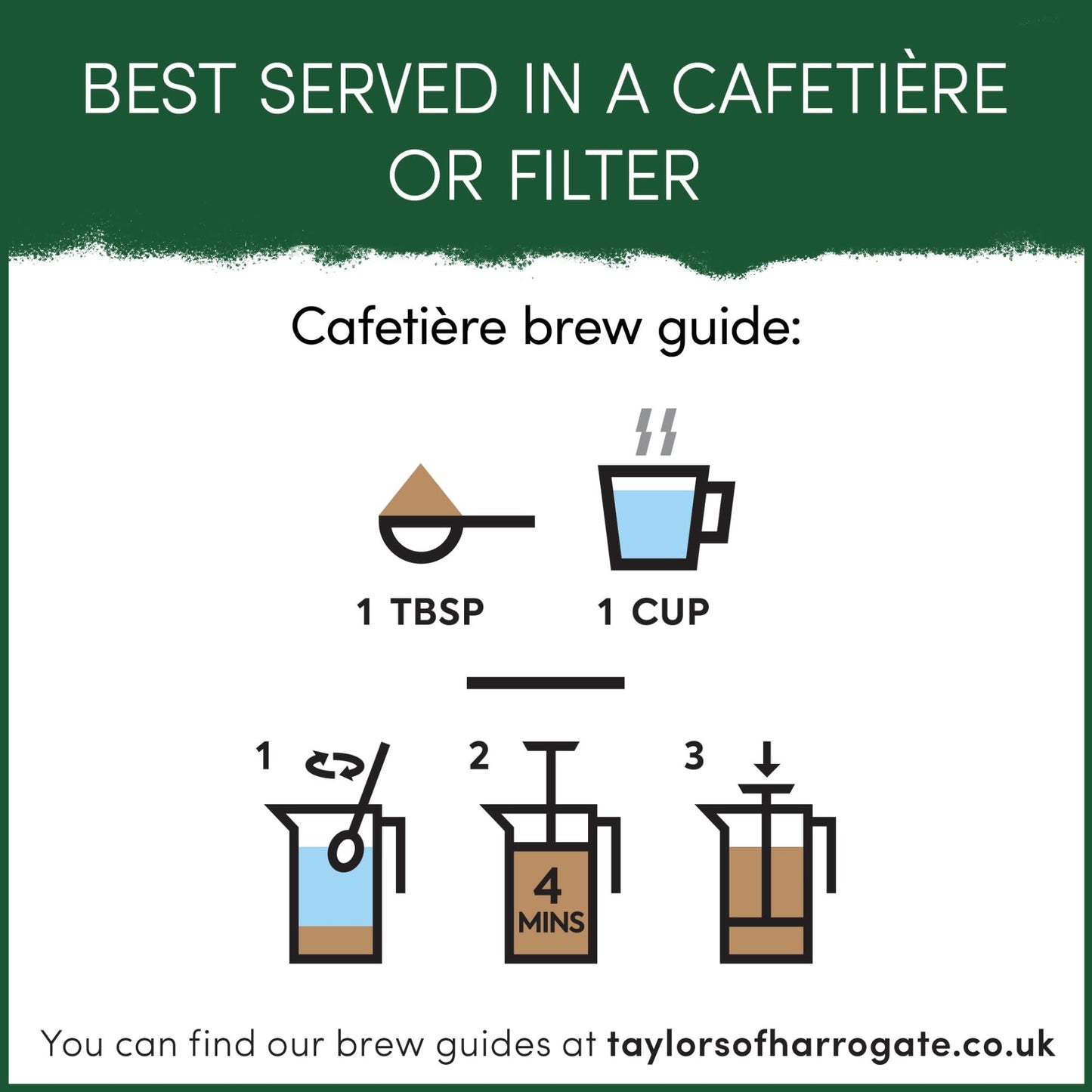 Taylors Decaffe Ground Coffee 200 g Bag