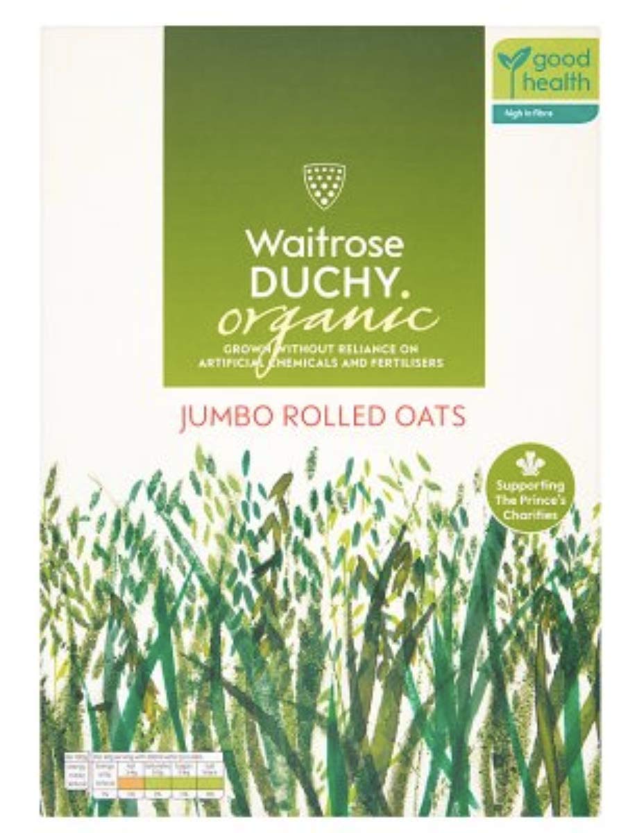 Organic Jumbo Rolled Oats Waitrose 1kg