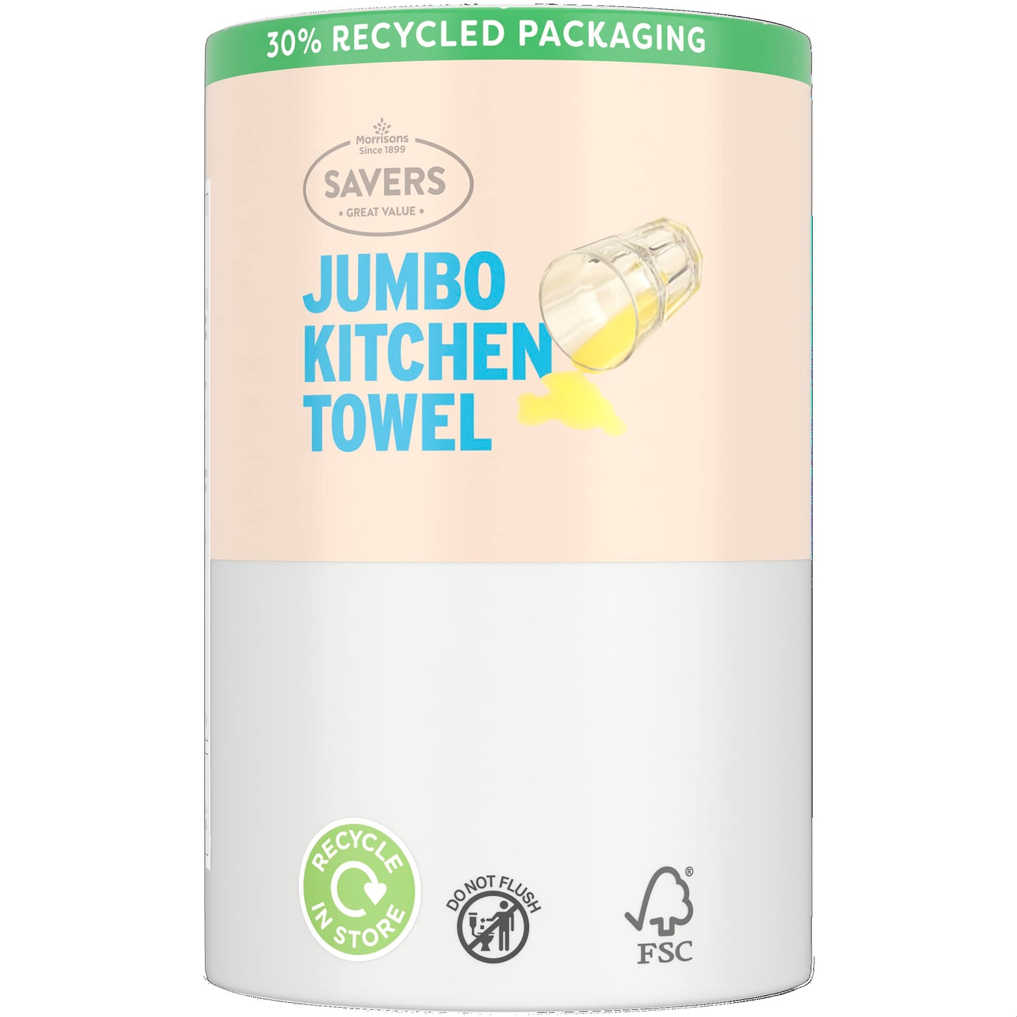 Morrisons Savers Jumbo Kitchen Towel Roll