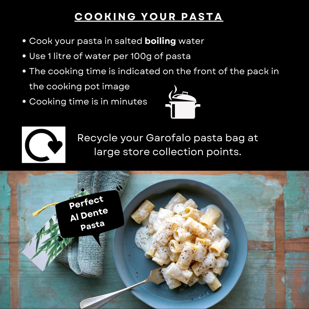 Garofalo Rigatoni Dry Pasta, 500g