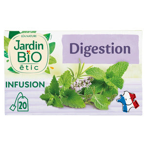 Jardin Bio Infusion Digestion Melisse, Romarin & Menthe (x20) 30g