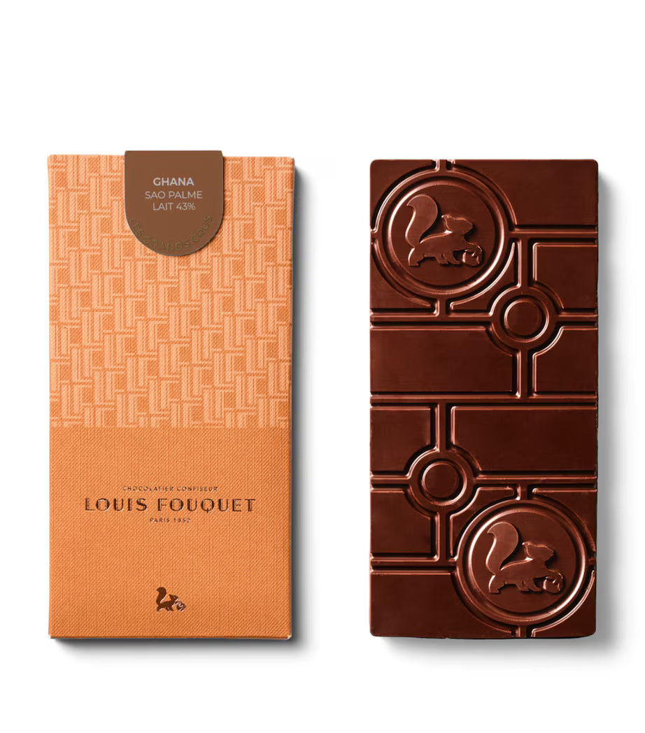 Louis Fouquet Grands Crus Ghana Dark Chocolate Bar - 80g