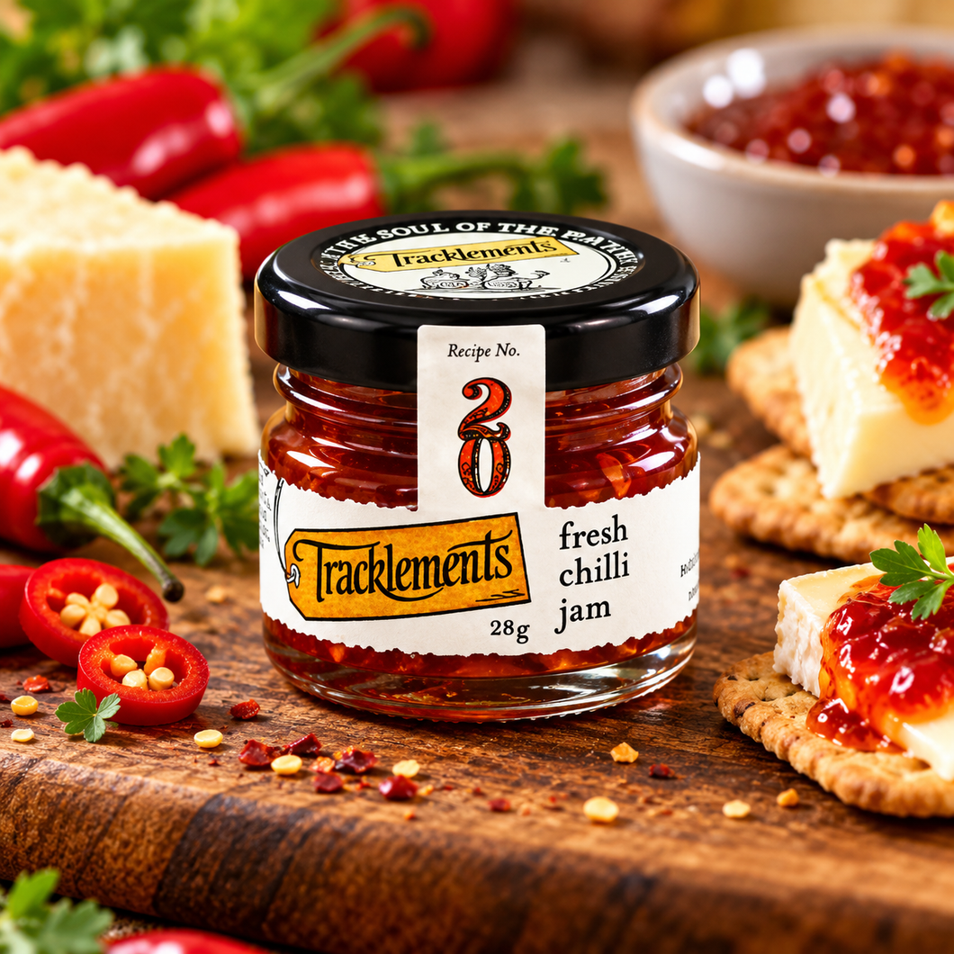 Tracklements Fresh Chilli Jam Mini 28g