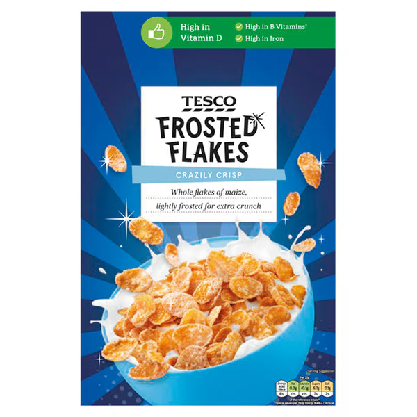 Tesco Frosted Flakes Cereal, 500g