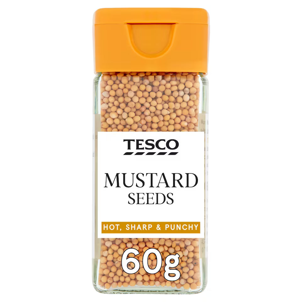 Tesco Mustard Seeds, 60g