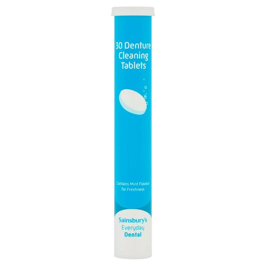 Sainsbury's Denture Cleaning Tablets x30