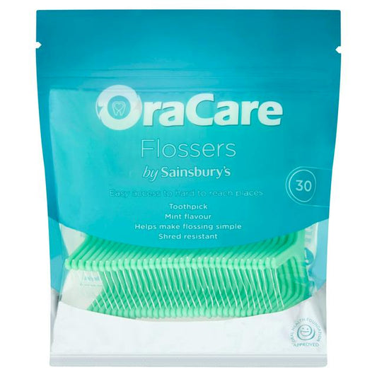 Sainsbury's Flossers Mint Flavour x30