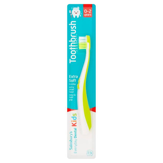 Sainsbury's Baby Extra Soft Toothbrush 0-2 Years