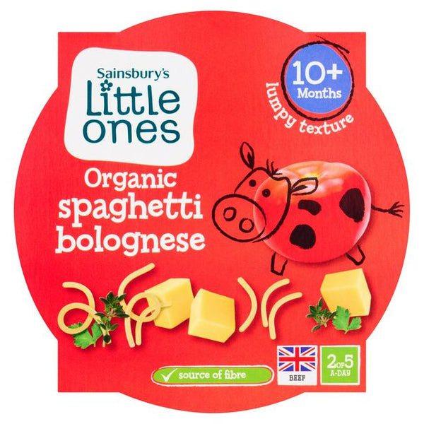 Sainsbury's Little Ones Organic Spaghetti Bolognese, 190g