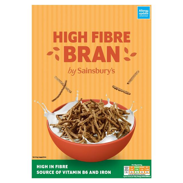 Sainsbury's High Fibre Bran, 500g