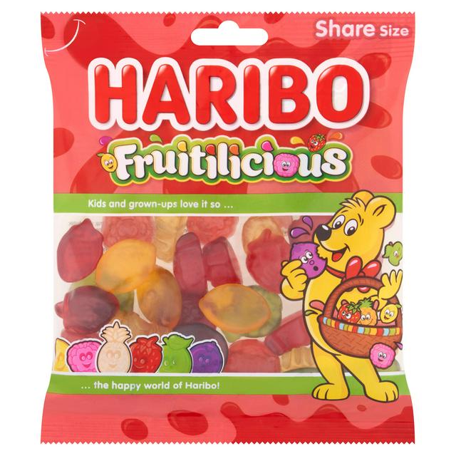 Haribo Fruitilicious Sweets Sharing Bag 150g