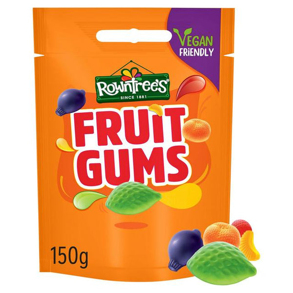 Rowntree's Fruit Gums Sweets Sharing Bag, 150g - 2 Bags