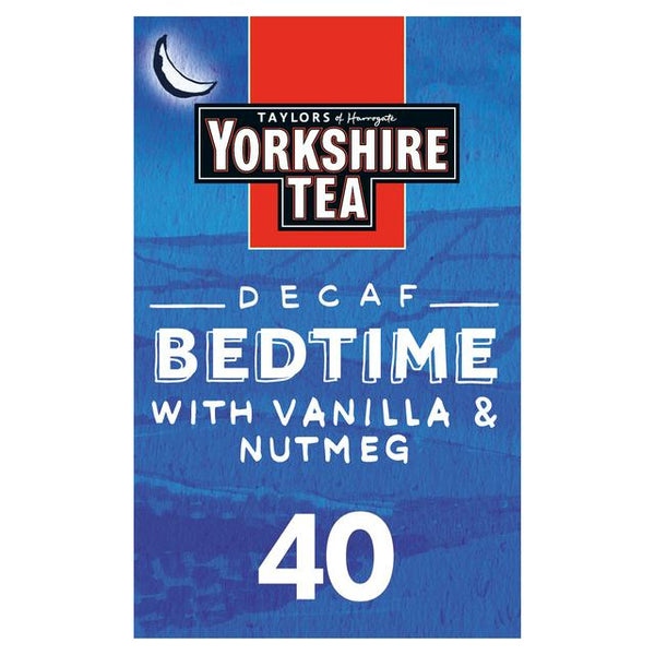 Taylors Of Harrogate 40 Yorkshire Tea Decaf Bedtime Brew Teabags