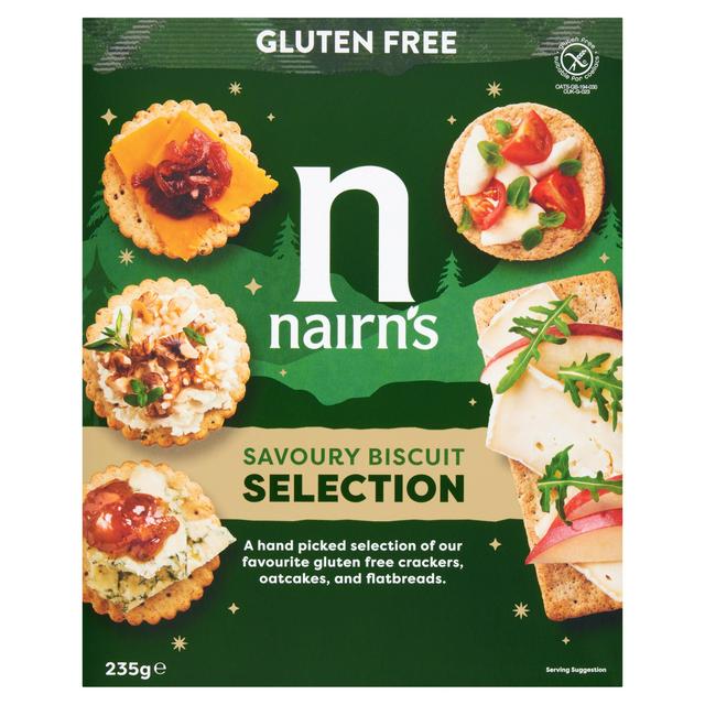 Nairn's 235g Savoury Biscuit Selection