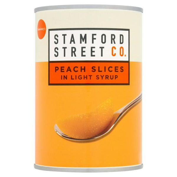 Stamford Street Co. Peach Slices in Light Syrup, 411g