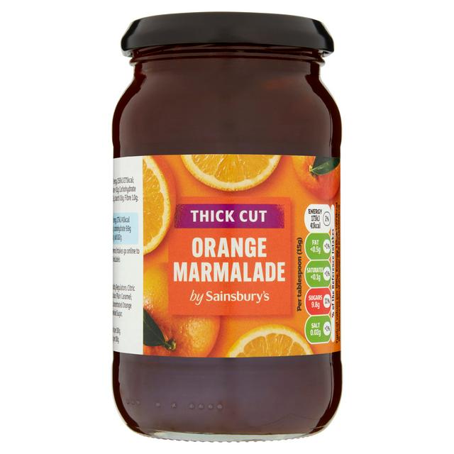 Sainsbury's Thick Cut Orange Marmalade, 454g