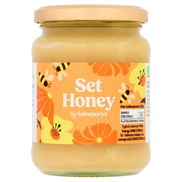 Sainsbury's Set Honey, 454g