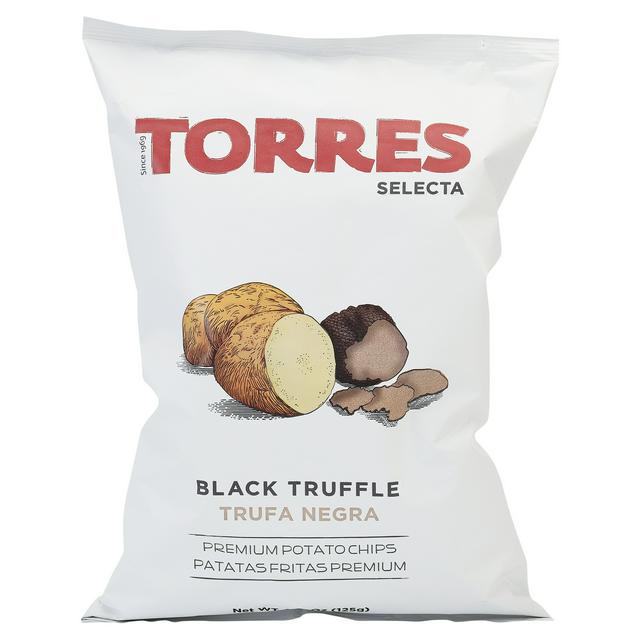Torres Black Truffle Premium Potato Chips, 125g