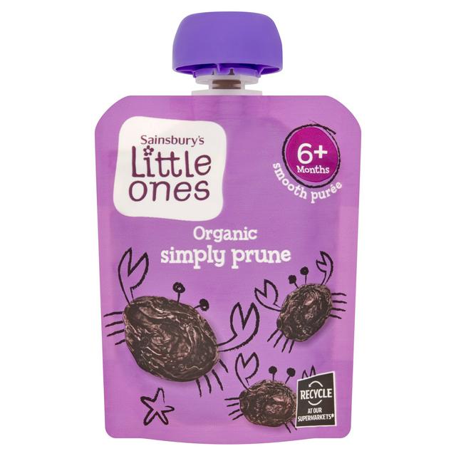 Sainsbury's Little Ones Organic Simply Prune Smooth Puree, 70g