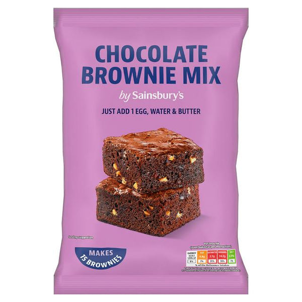 Sainsbury's Chocolate Brownie Mix, 375g