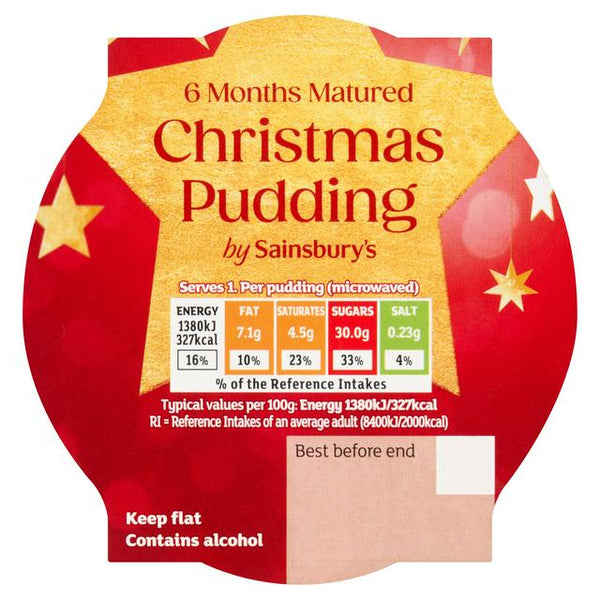 Sainsbury's 100g Christmas Pudding