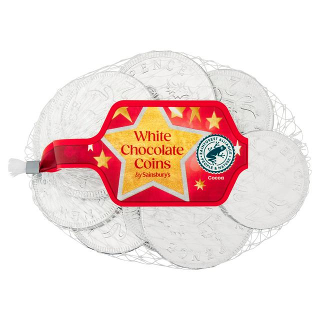 Sainsbury's 70g White Chocolate Coins