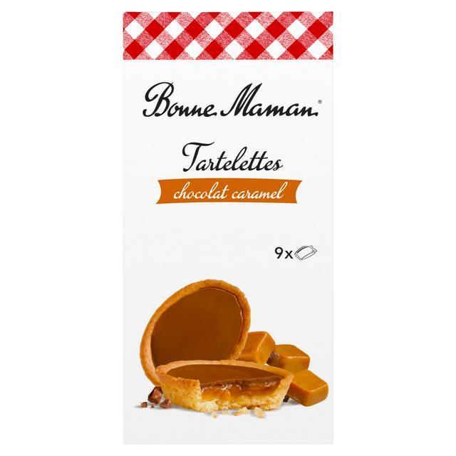Bonne Maman Petits Tartlets With Chocolate Caramel 135g