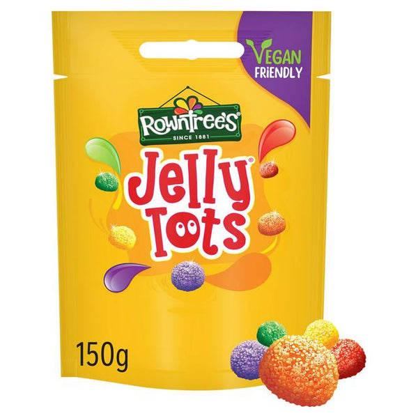 Rowntree's Jelly Tots Sweets Sharing Bag, 150g